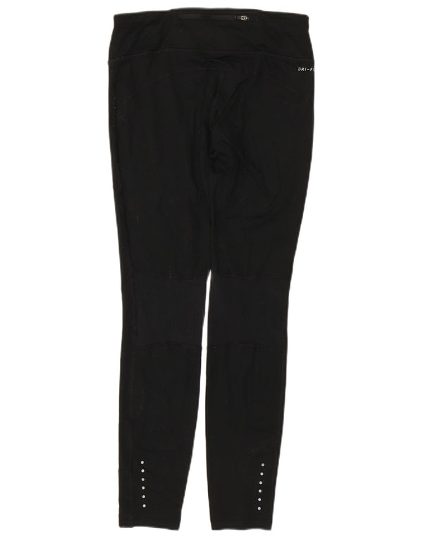 Leggings Dri Fit da donna NIKE UK 10 piccolo poliestere nero