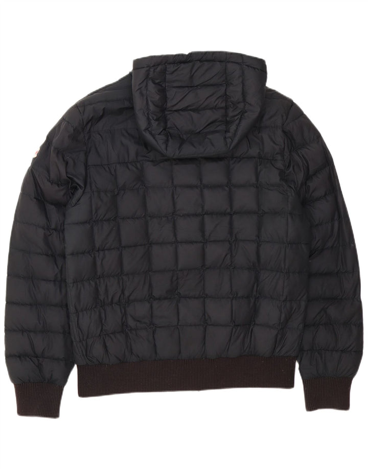 Giacca imbottita con cappuccio da uomo Dolomite UK 40 grande poliestere nero