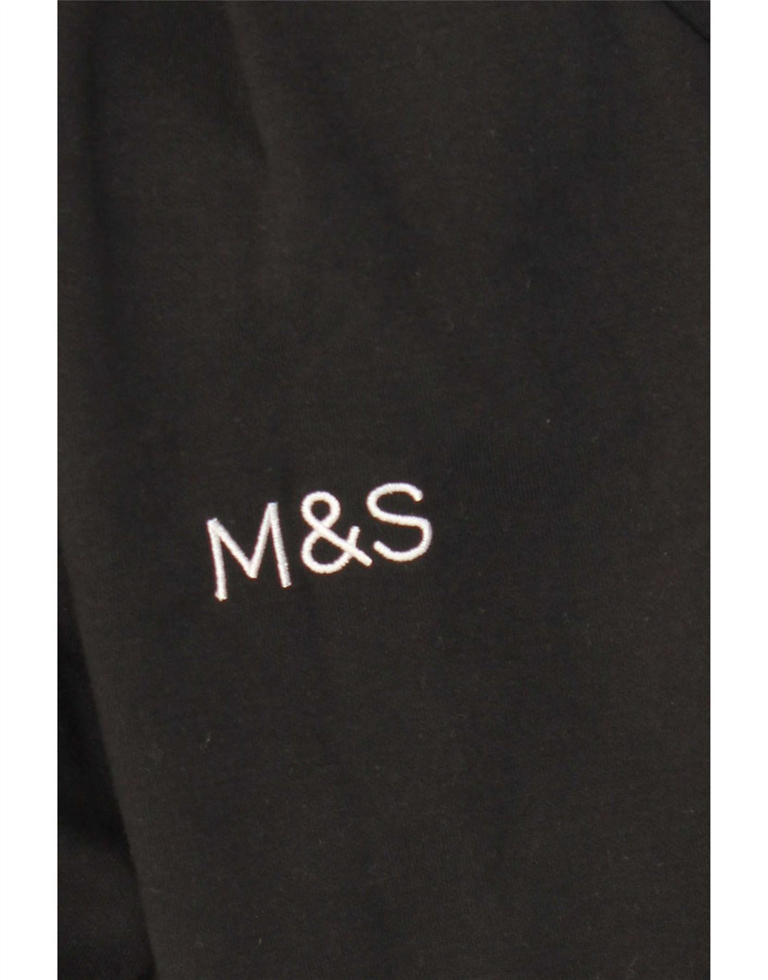 Felpa da uomo Marks & Spencer maglione medio poliestere nero