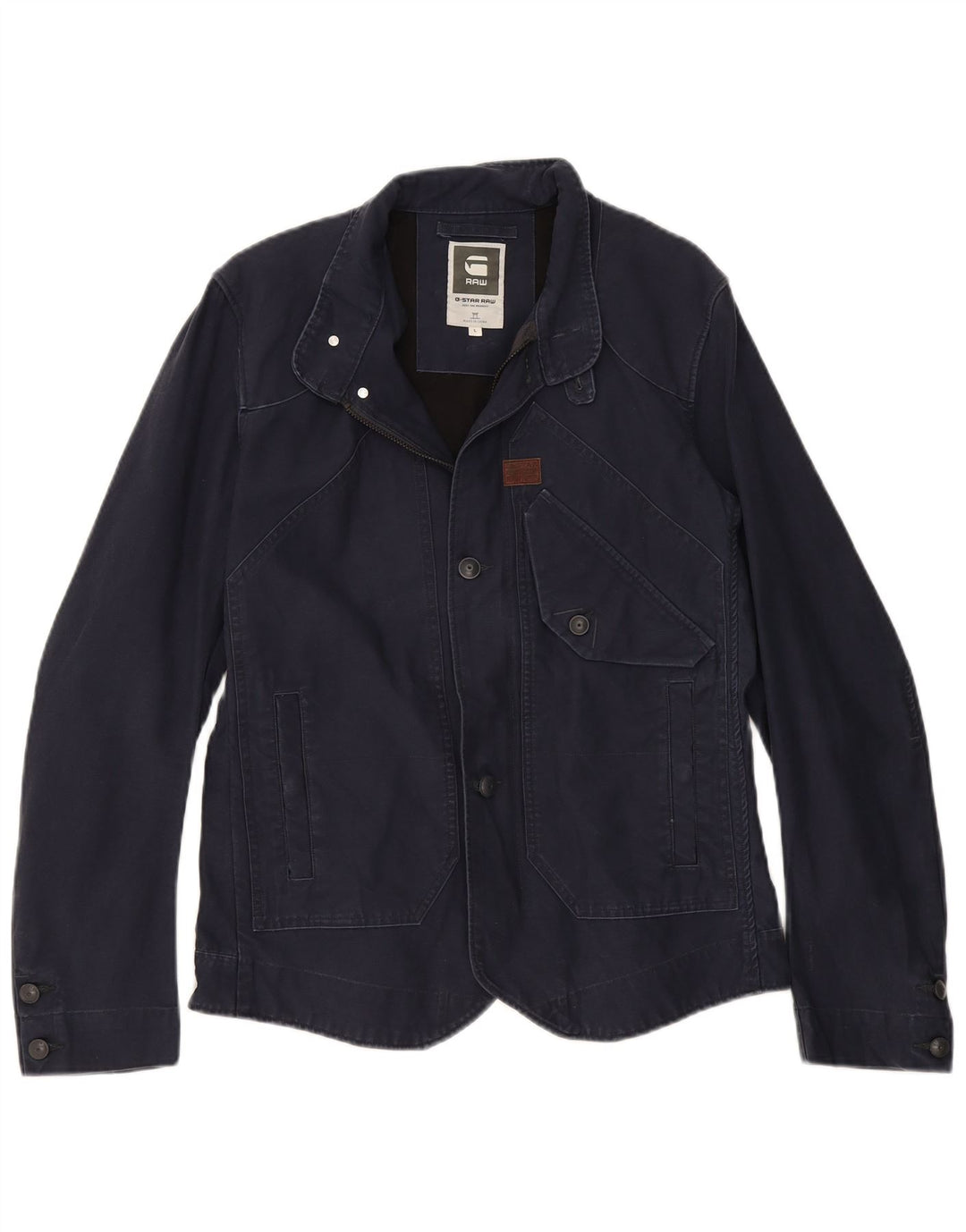 Giacca utility da donna G-STAR UK 16 grande cotone blu navy