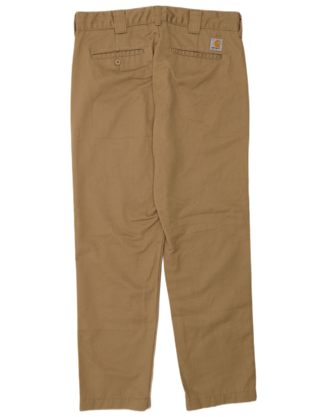 Pantaloni chino slim da uomo Carhartt W32 L30 poliestere beige