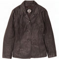 Giacca in pelle da donna Wilson UK 10 piccola nera
