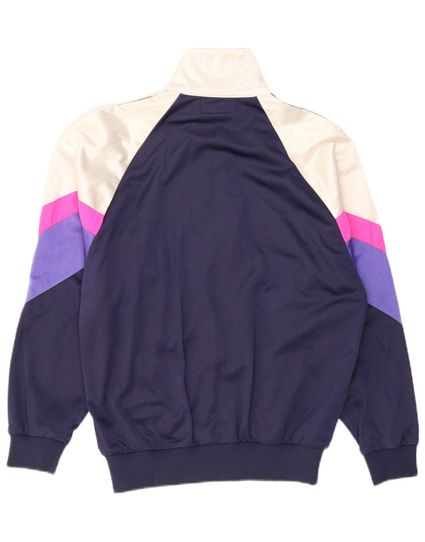 Giacca da tuta da donna ASICS IT 46 Large Blu Navy Colourblock