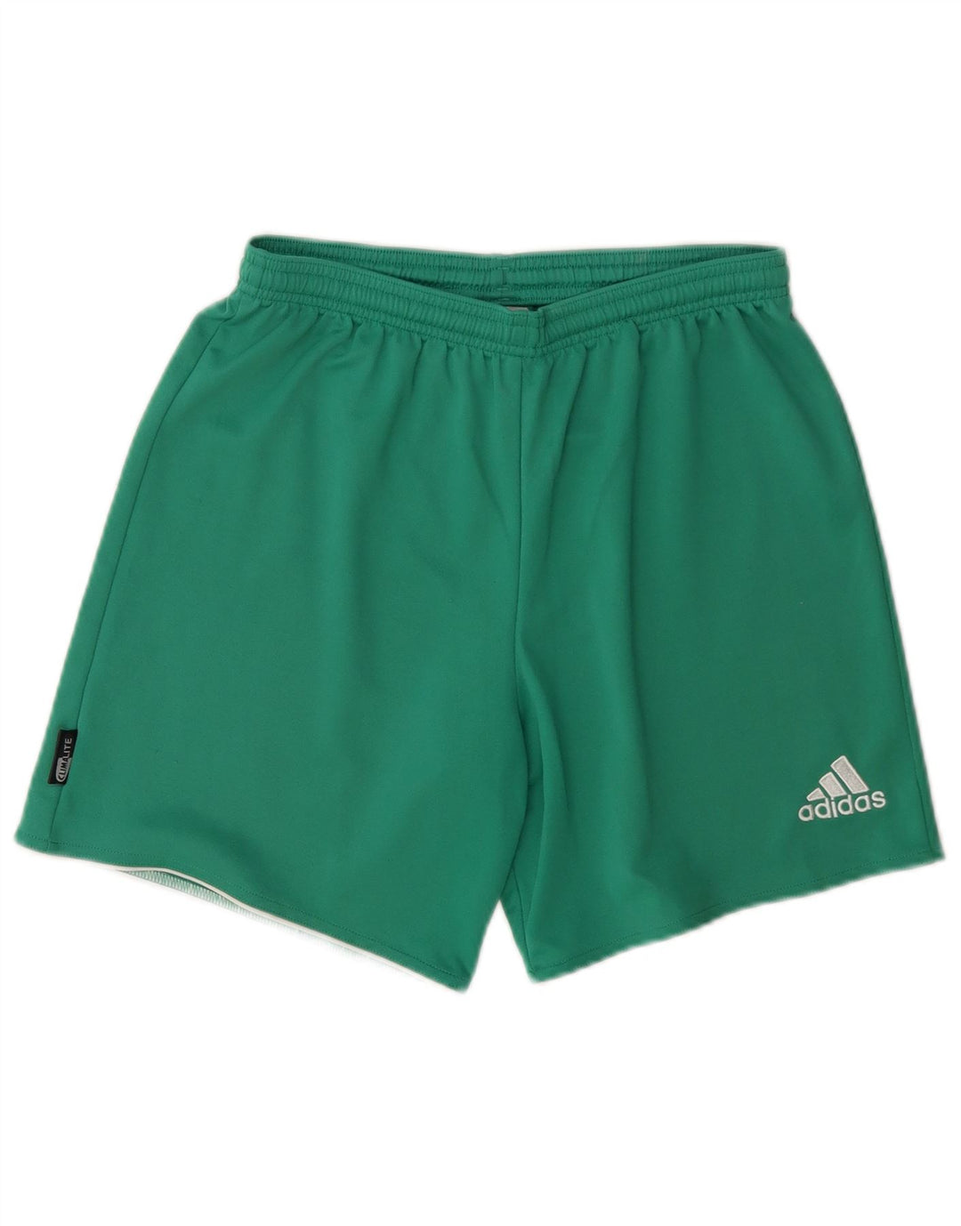 Pantaloncini sportivi Adidas Climalite da uomo XS poliestere verde