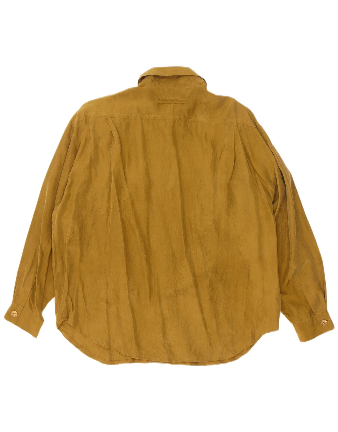 Camicetta oversize da donna pubblica EU 42 grande seta kaki