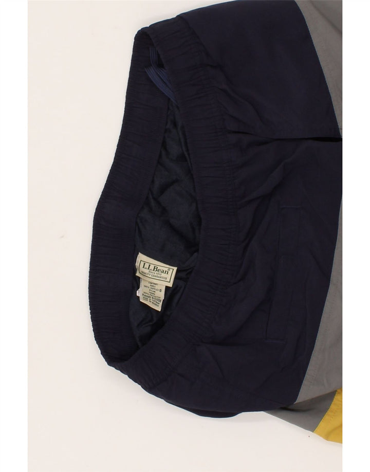 L.L.BEAN Mens Swimming Shorts Medium  Multicoloured Colourblock Nylon Vintage L.L.Bean and Second-Hand L.L.Bean from Messina Hembry 