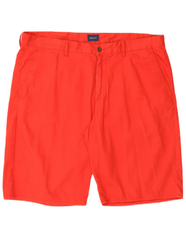 Pantaloncini chino da uomo Gant W38 XL in cotone rosso