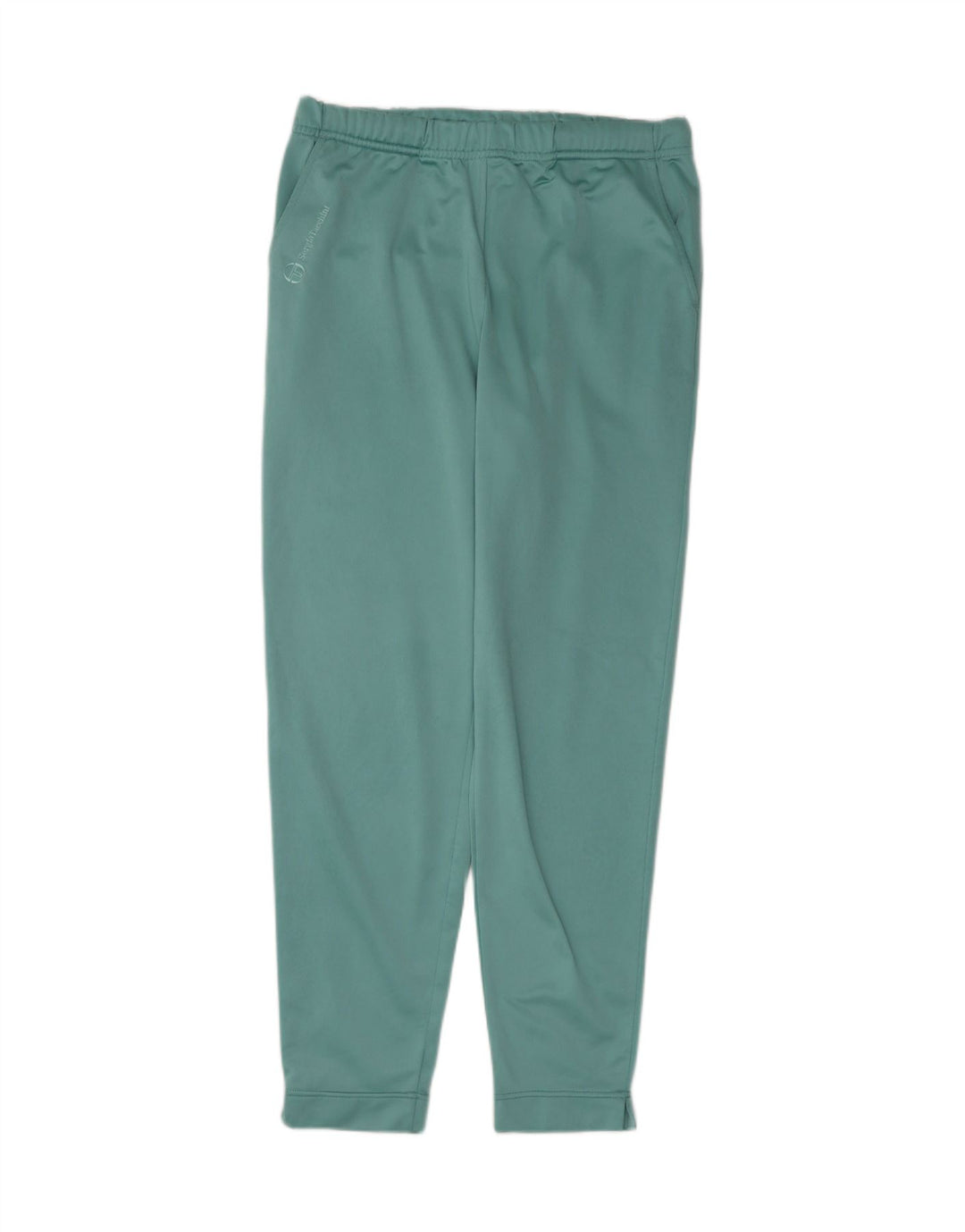 SERGIO TACCHINI Womens Tracksuit Trousers IT 44 Medium Green Polyester Vintage Sergio Tacchini and Second-Hand Sergio Tacchini from Messina Hembry 