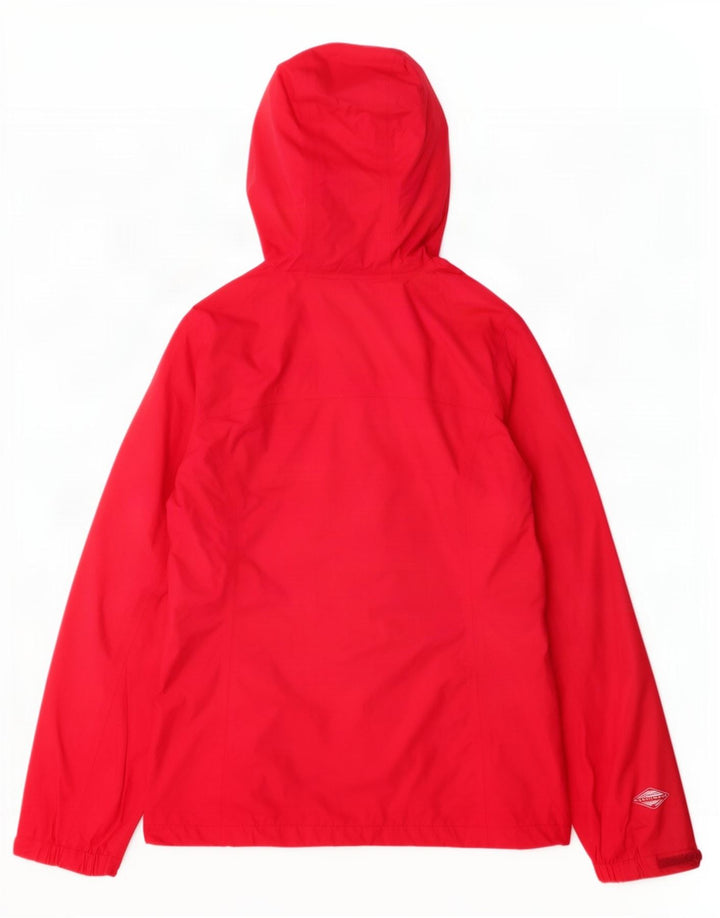 Giacca antipioggia con cappuccio da donna Columbia UK 10 Small Pink Nylon