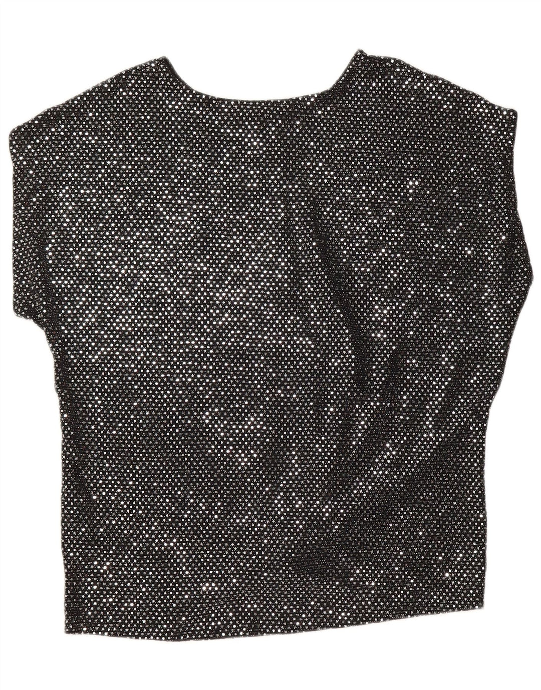 Top camicetta da donna OASIS UK 14 medio nero poliammide