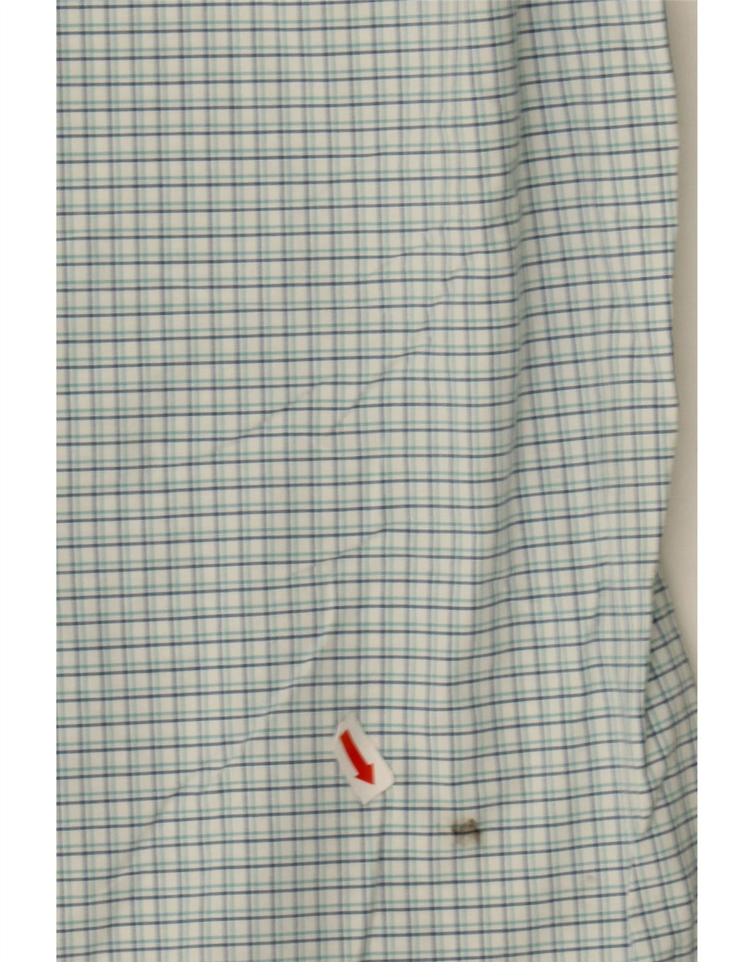 J. CREW Mens Shirt Large Blue Check Cotton Vintage J. Crew and Second-Hand J. Crew from Messina Hembry 