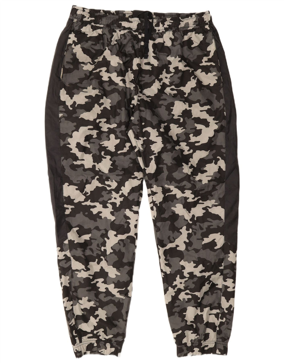NIKE Pantaloni da tuta da uomo Joggers XL Grigio Camouflage Poliestere