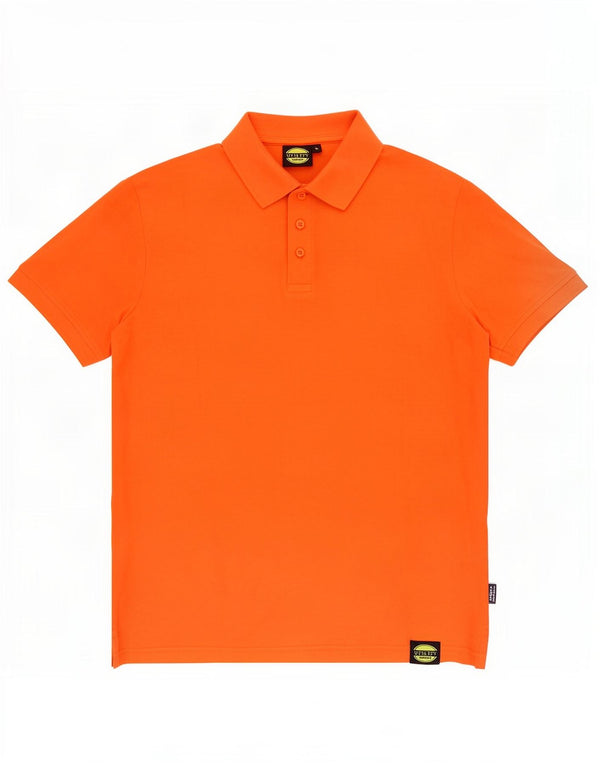 Polo Uomo Diadora Cotone Arancio Medio