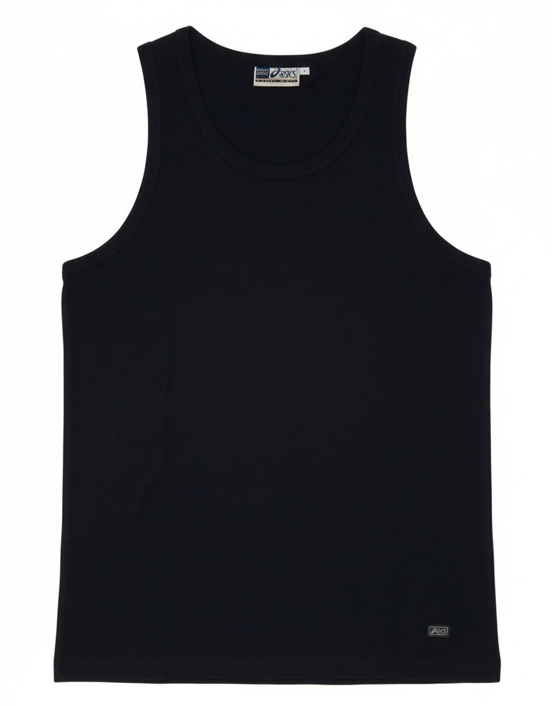 Canotta da donna Asics UK 12 medio blu navy in cotone