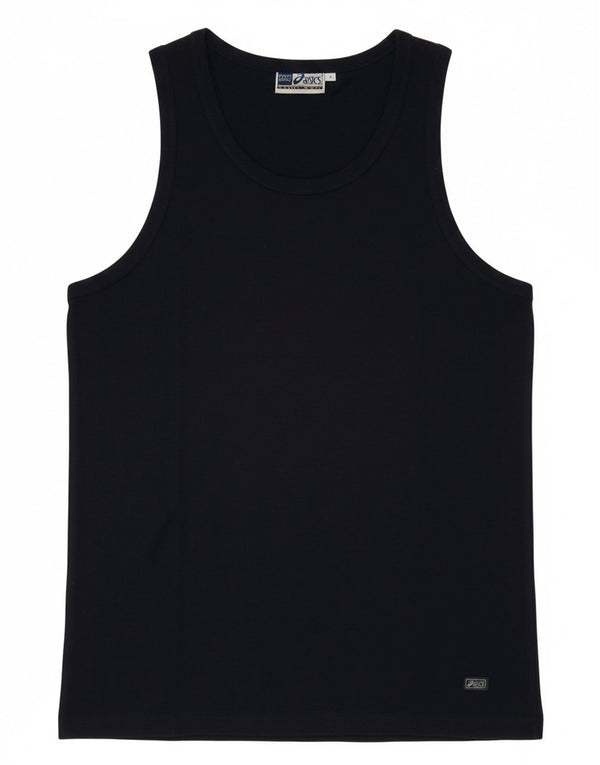 Canotta da donna Asics UK 12 medio blu navy in cotone