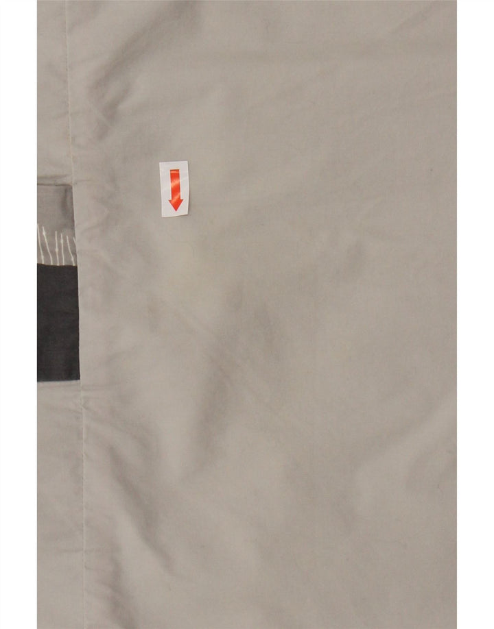 Abito a trapezio da donna COS EU 36 piccolo cotone geometrico grigio