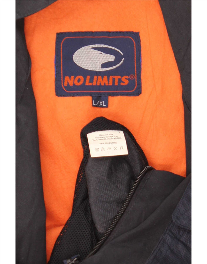 Gilet pratico da uomo No Limits UK 40 grande poliestere blu navy