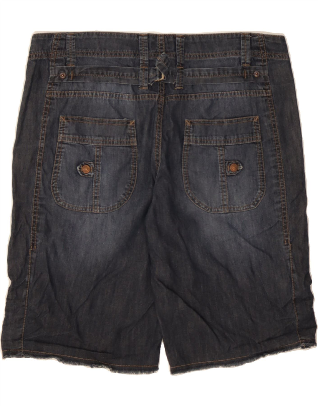 HUGO BOSS Mens Denim Shorts W29 Small Navy Blue Cotton Vintage Hugo Boss and Second-Hand Hugo Boss from Messina Hembry 
