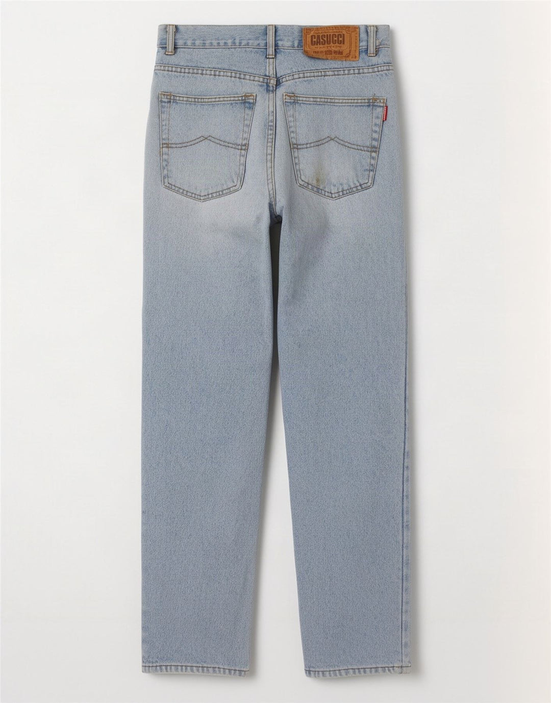 Jeans dritti da uomo Cassuci IT 48 medio W30 L32 cotone blu