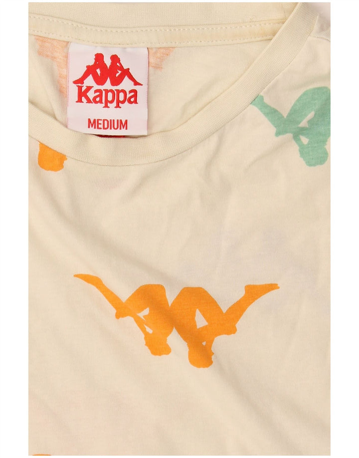 T-shirt grafica da uomo Kappa Top bianca media