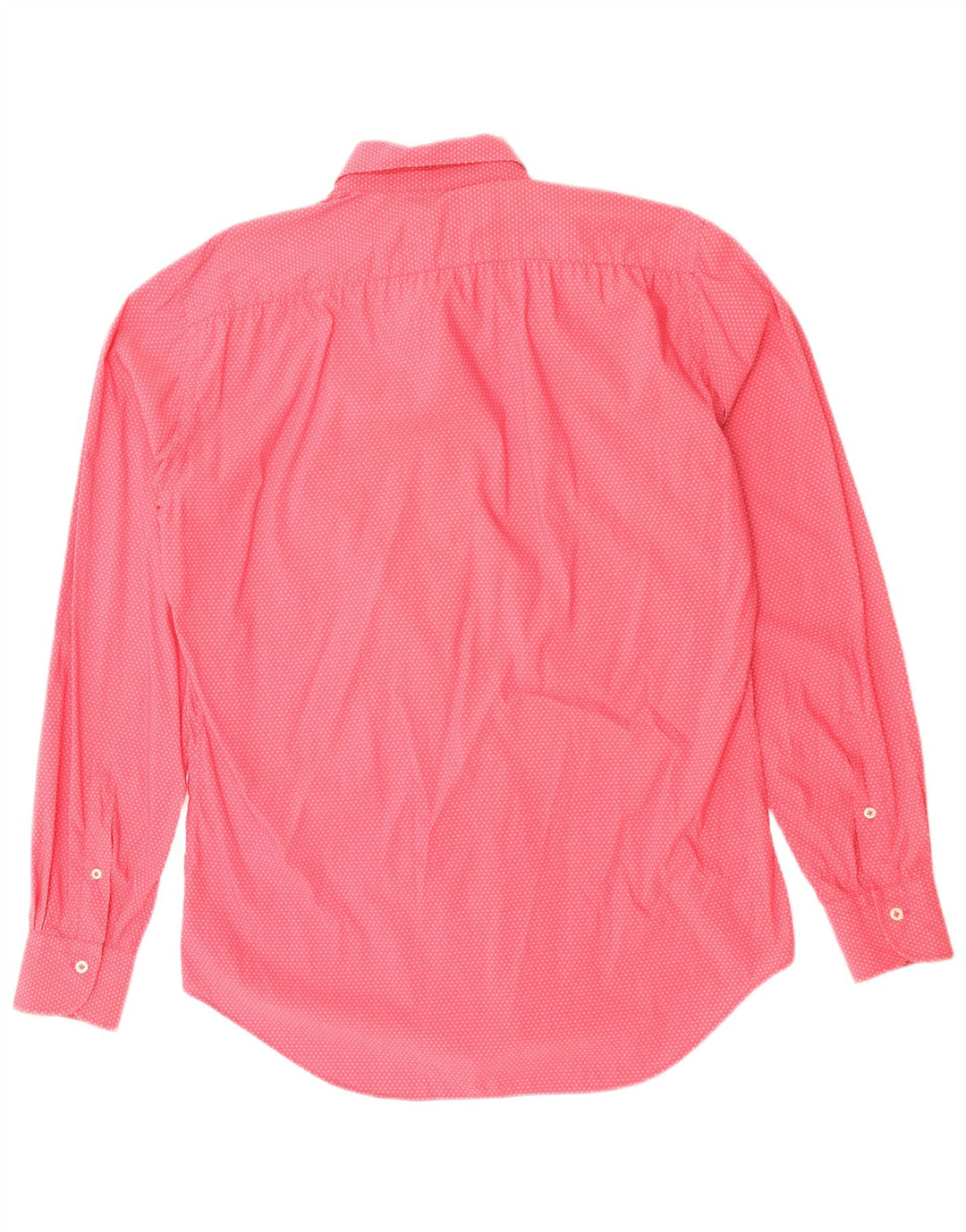 Camicia da uomo FAY taglia 39 15 1/2 cotone maculato rosa medio