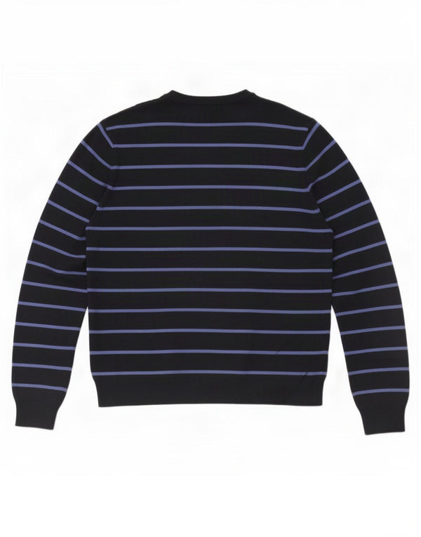 Maglione maglione girocollo da uomo Marks & Spencer blu Harbour grande blu scuro