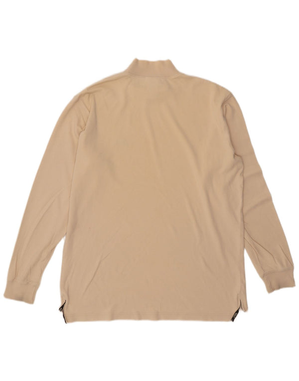Adidas Maglia a maniche lunghe da uomo UK 38/40 Cotone beige medio