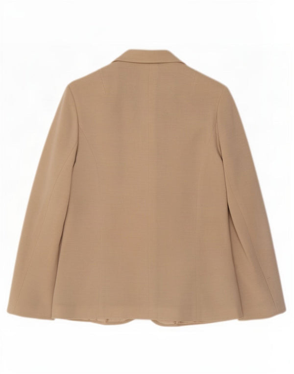 Giacca blazer vintage da donna a 3 bottoni EU 38 Acrilico beige medio