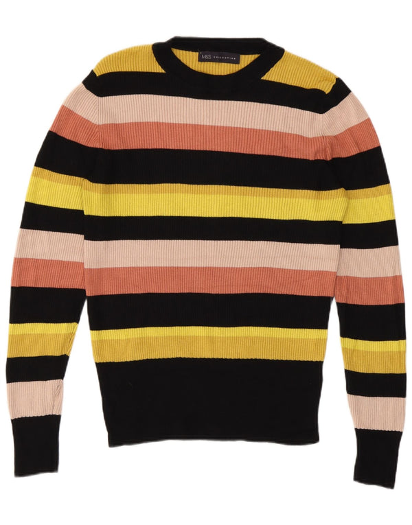 Maglione maglione girocollo da donna Marks & Spencer UK 12 medio multicolore