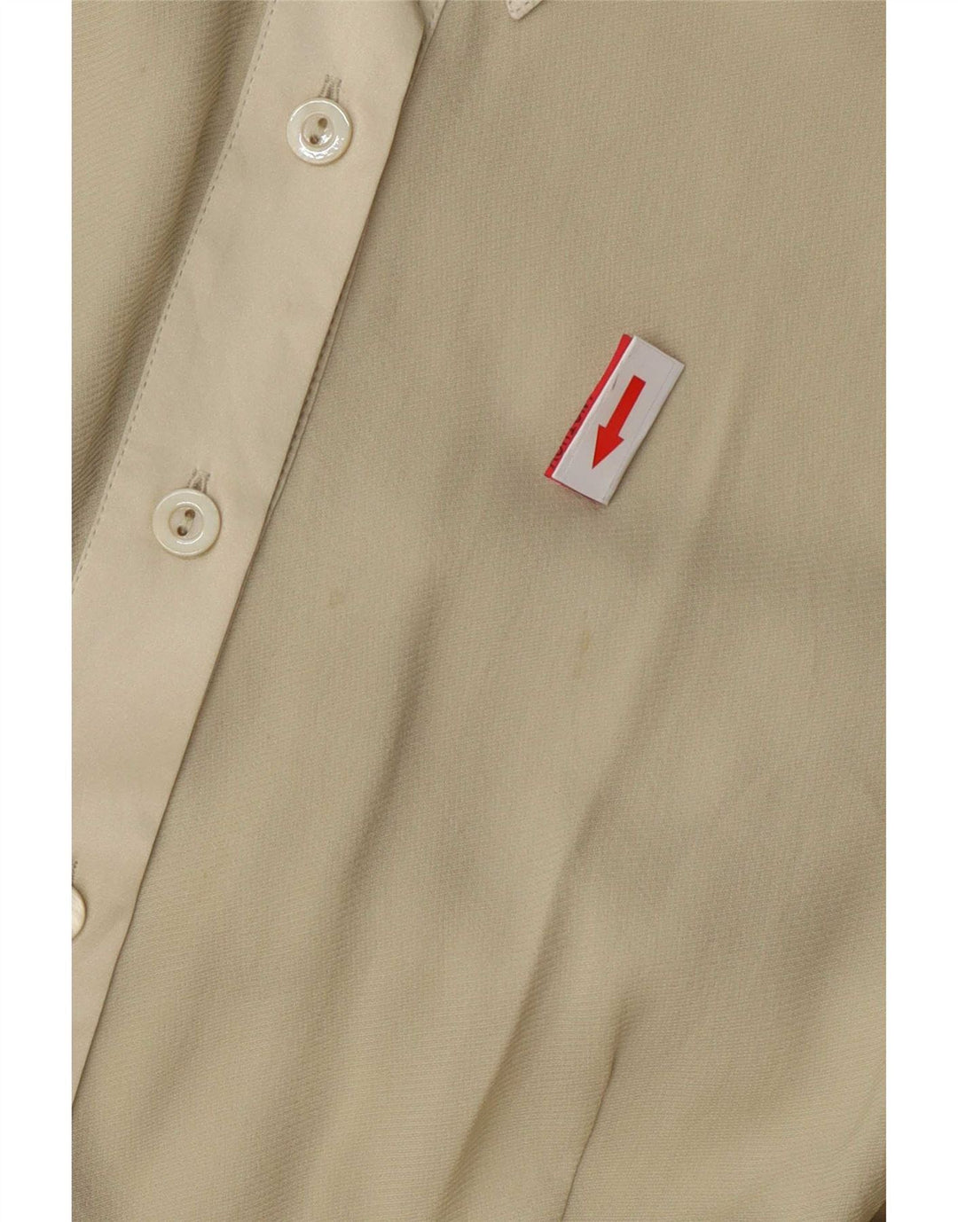Cherie Camicia Camicetta Donna IT 48 XL Beige Seta