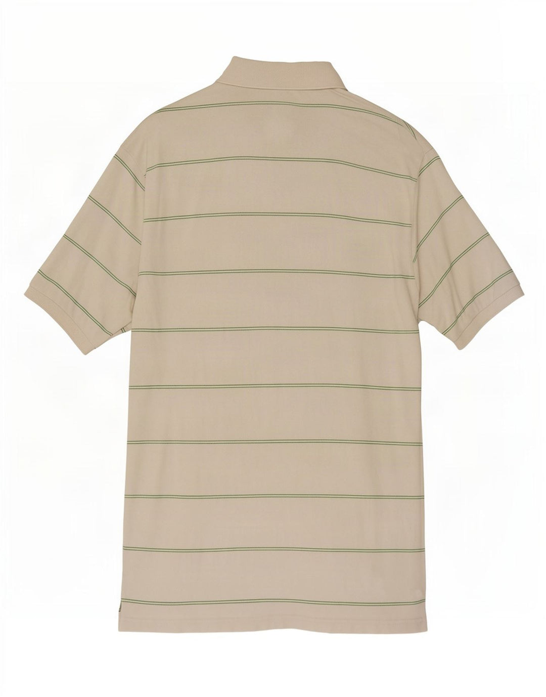 Polo da uomo Marks & Spencer in cotone a righe bianche medie