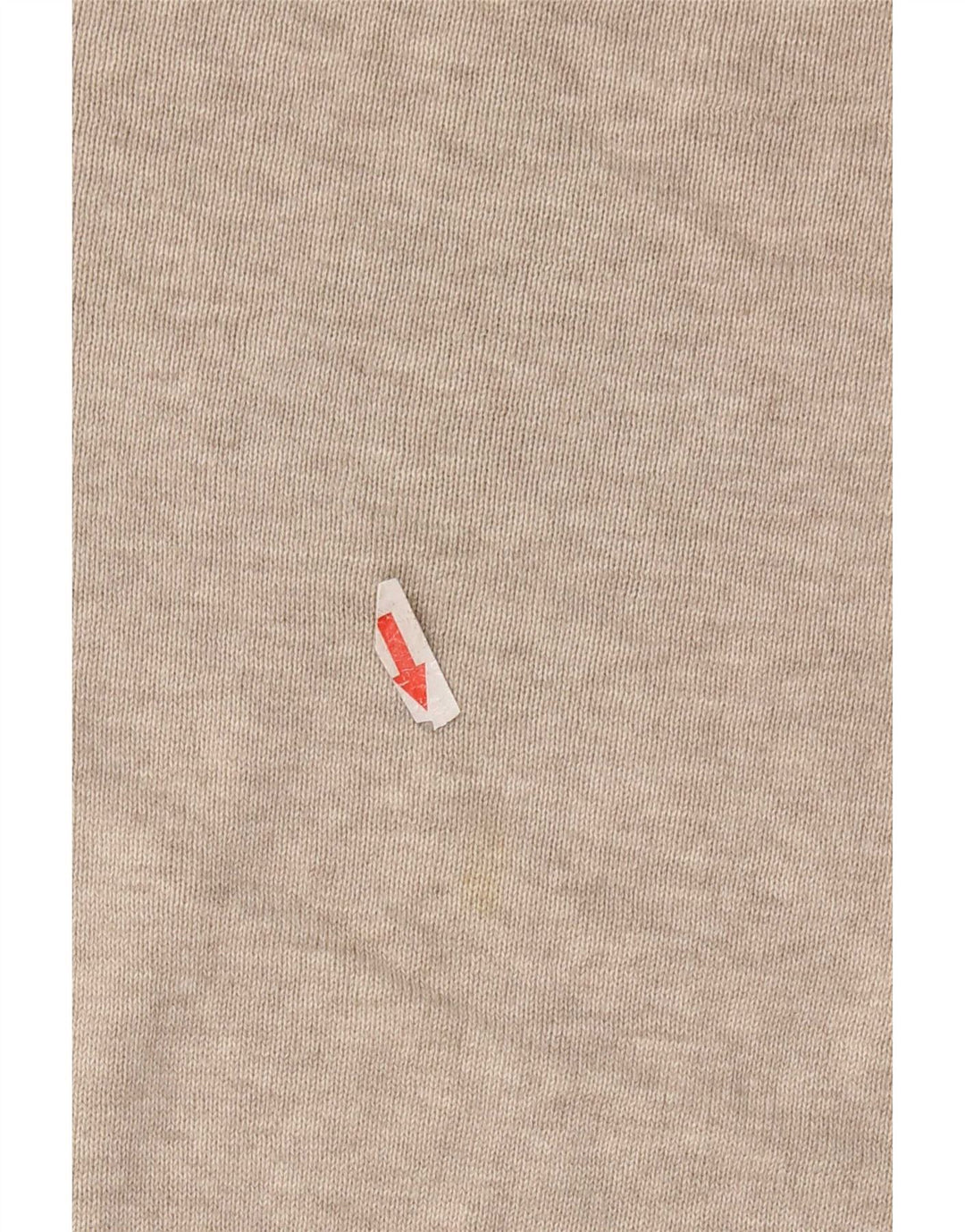 Maglione Zara da donna con scollo a V UK 12 Cotone a rombi/diamante grigio medio