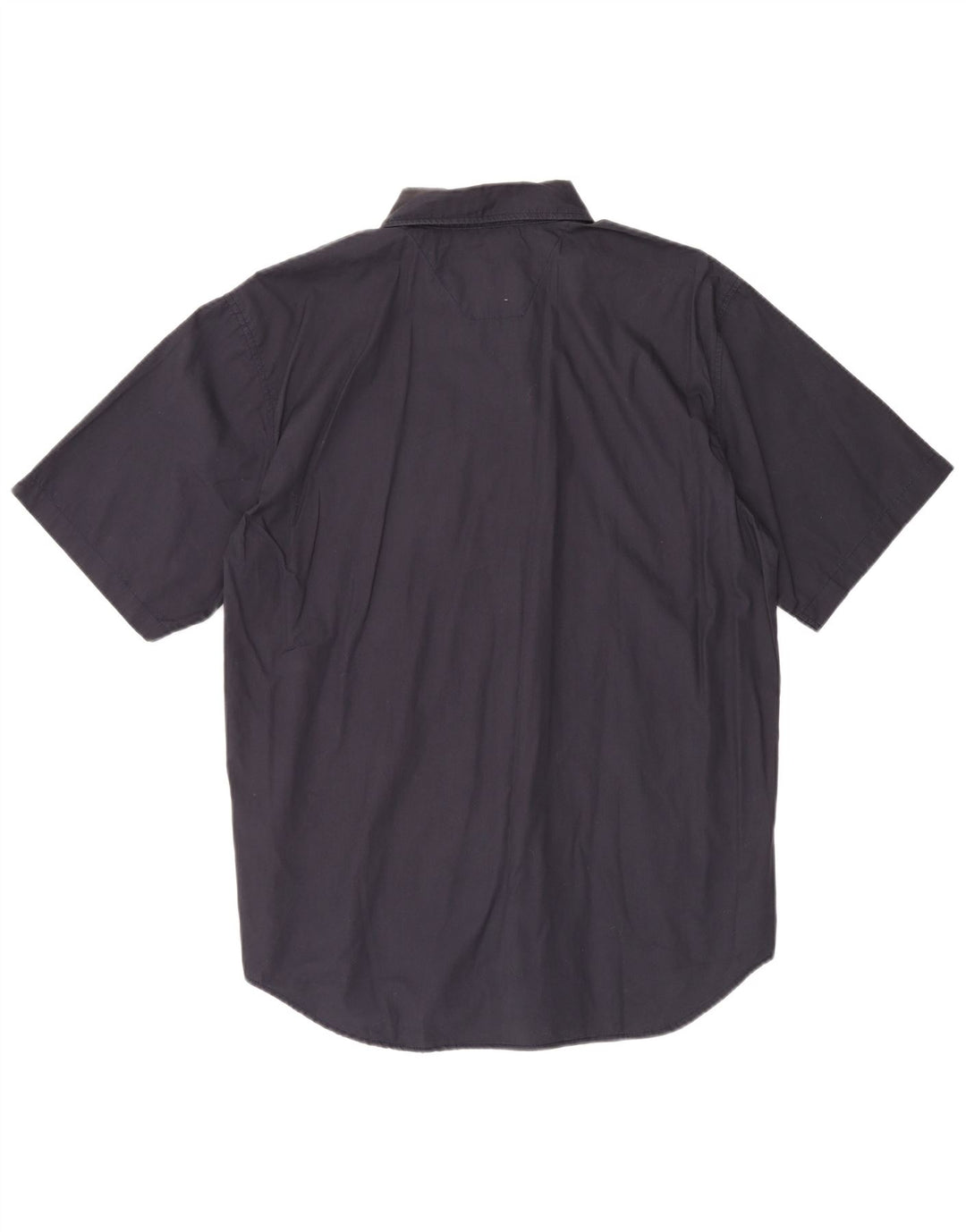 Camicia a maniche corte da uomo Wrangler 2XL cotone blu navy