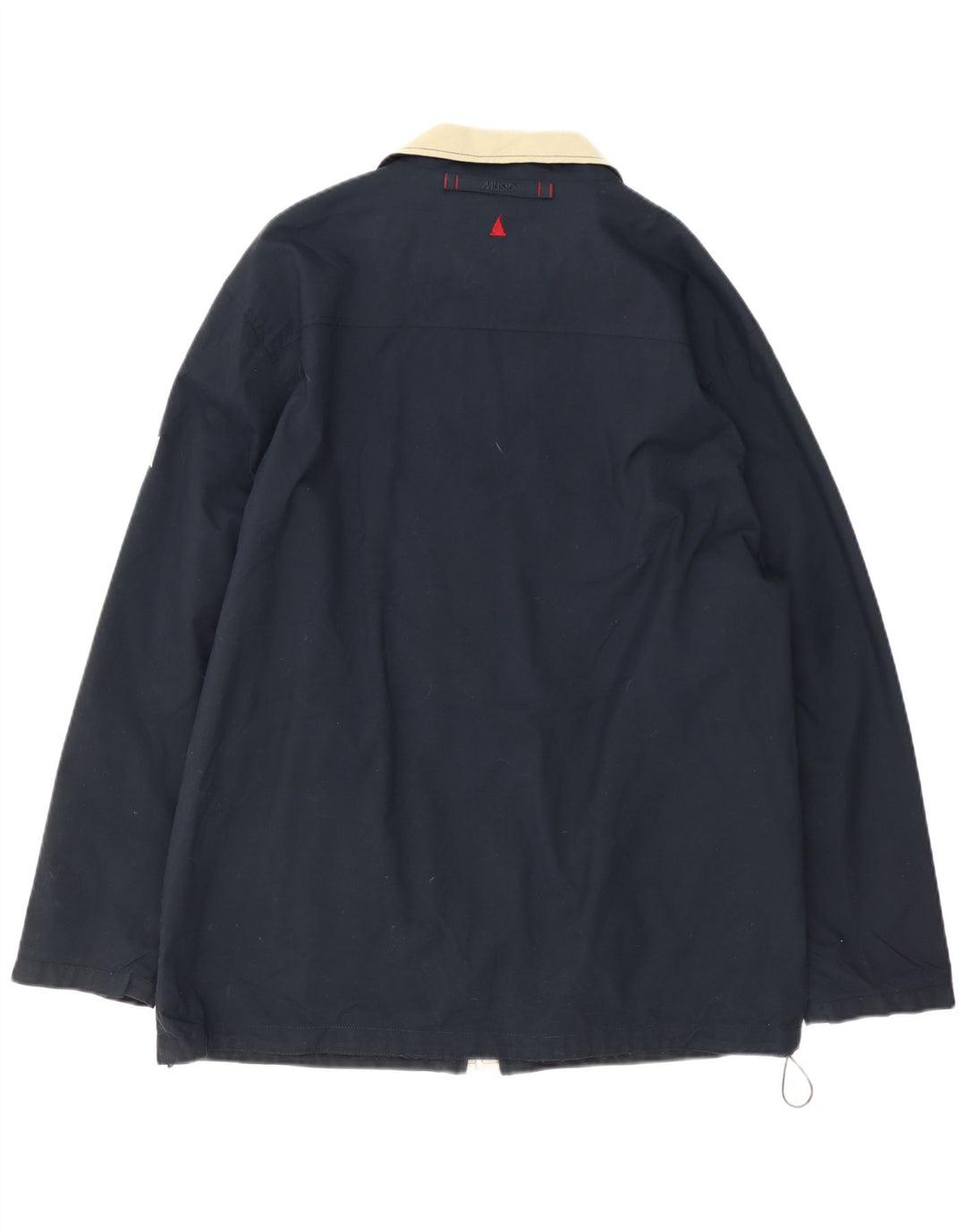 Giacca antipioggia da uomo Musto UK 40 Large in nylon blu navy