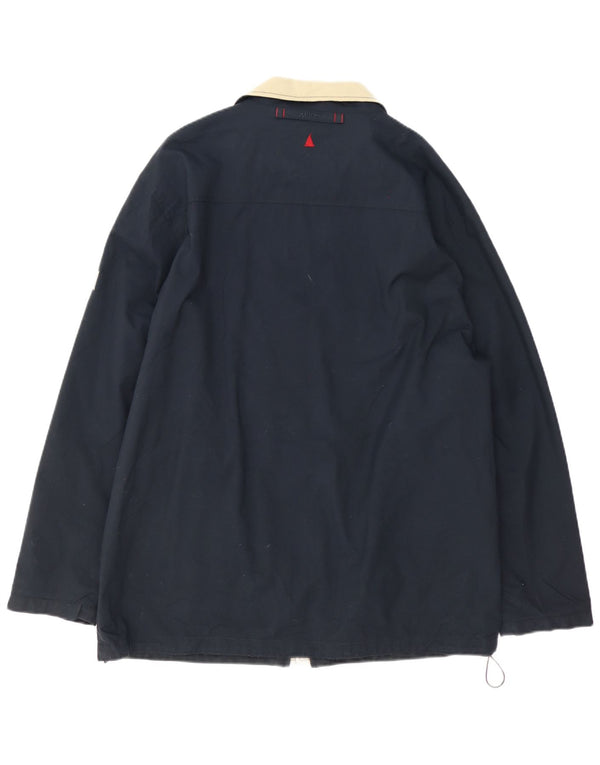 Giacca antipioggia da uomo Musto UK 40 Large in nylon blu navy