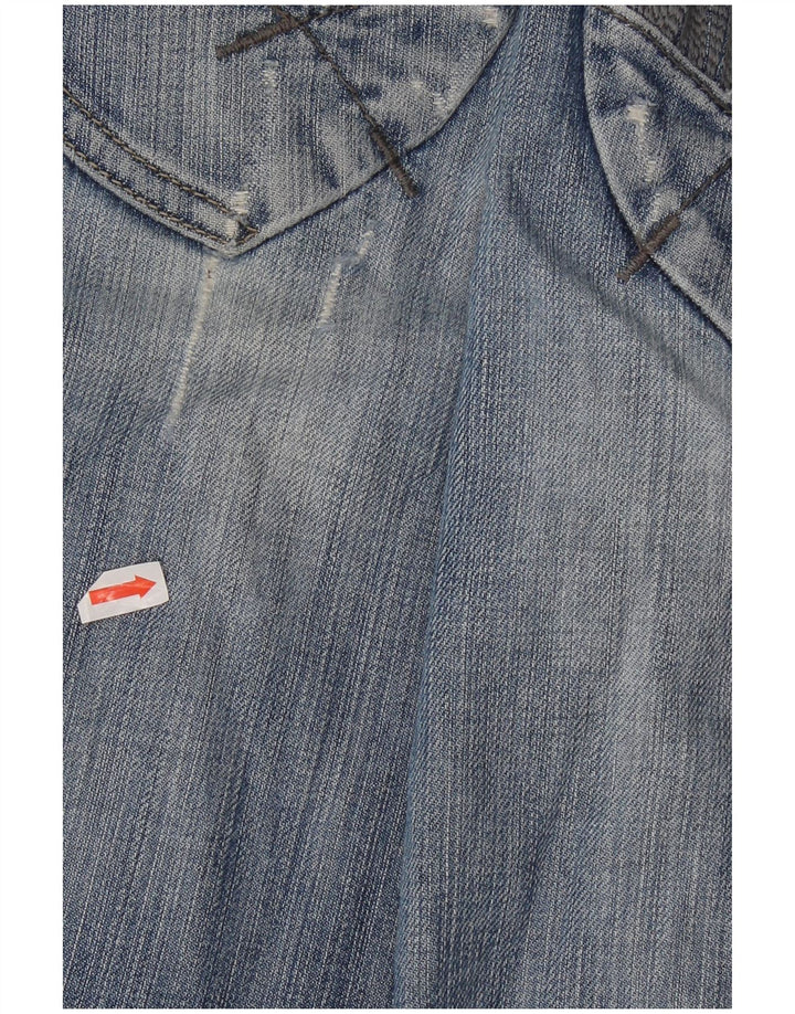 Jeans dritti da donna Gas W30 L31 cotone blu