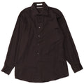 Camicia da uomo Calvin Klein taglia 15 1/2 media cotone nero