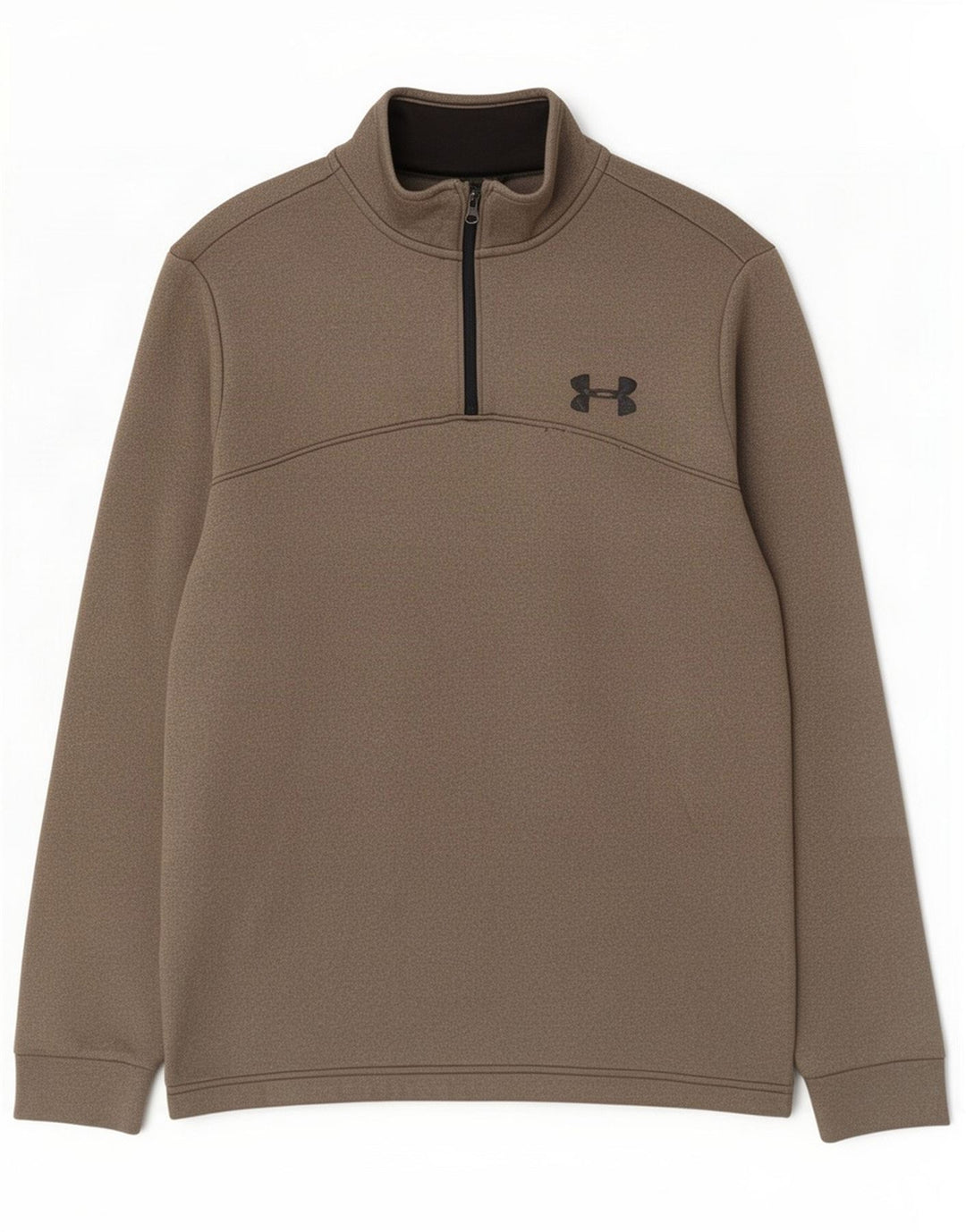 Felpa con zip da uomo Under Armour Maglione piccolo grigio