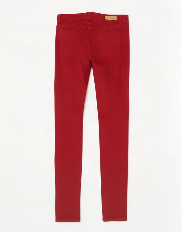 Jeans skinny Trafaluc da donna Zara EU 42 Large W32 L30 Cotone rosso