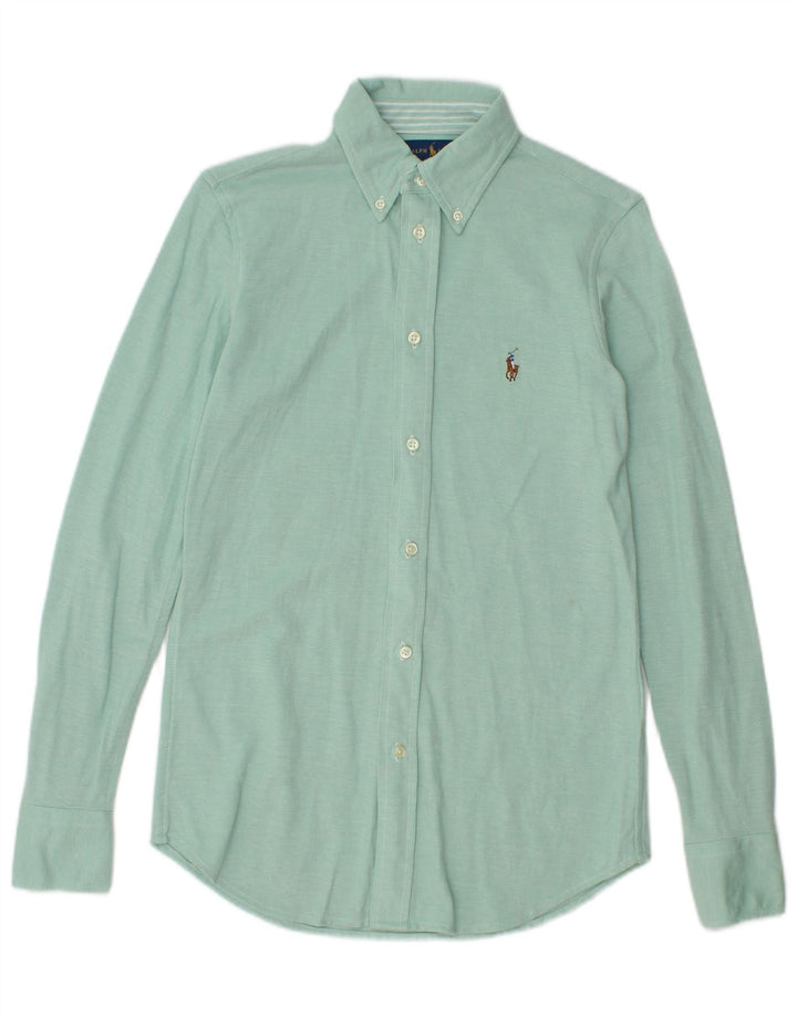 Ralph Lauren Uomo Piccolo Turchese Cotone
