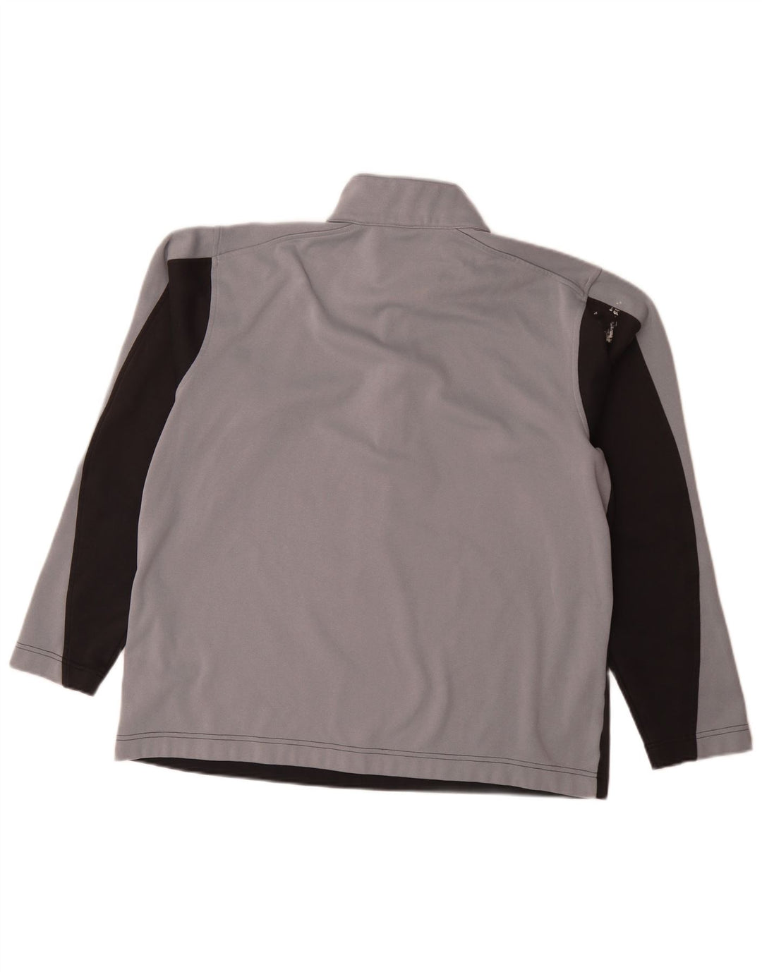 Top della tuta pullover Nike Dri Fit da uomo UK 42/44 Large Grigio Colourblock