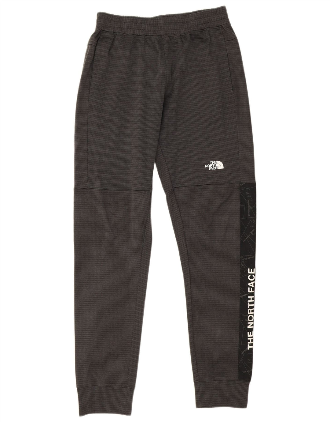 The North Face Pantaloni da tuta da uomo con grafica Joggers Small Grey Check