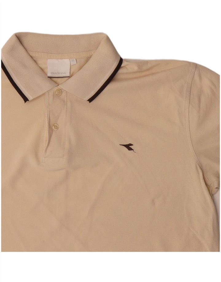 Polo DIADORA Uomo XL Cotone Beige