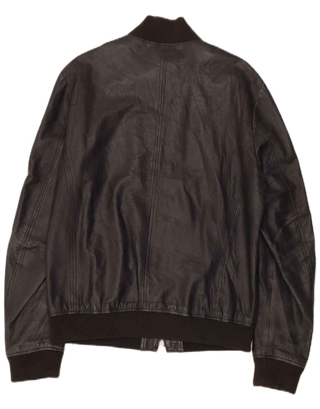 Giacca in pelle da uomo Zen IT 54 XL in pelle nera