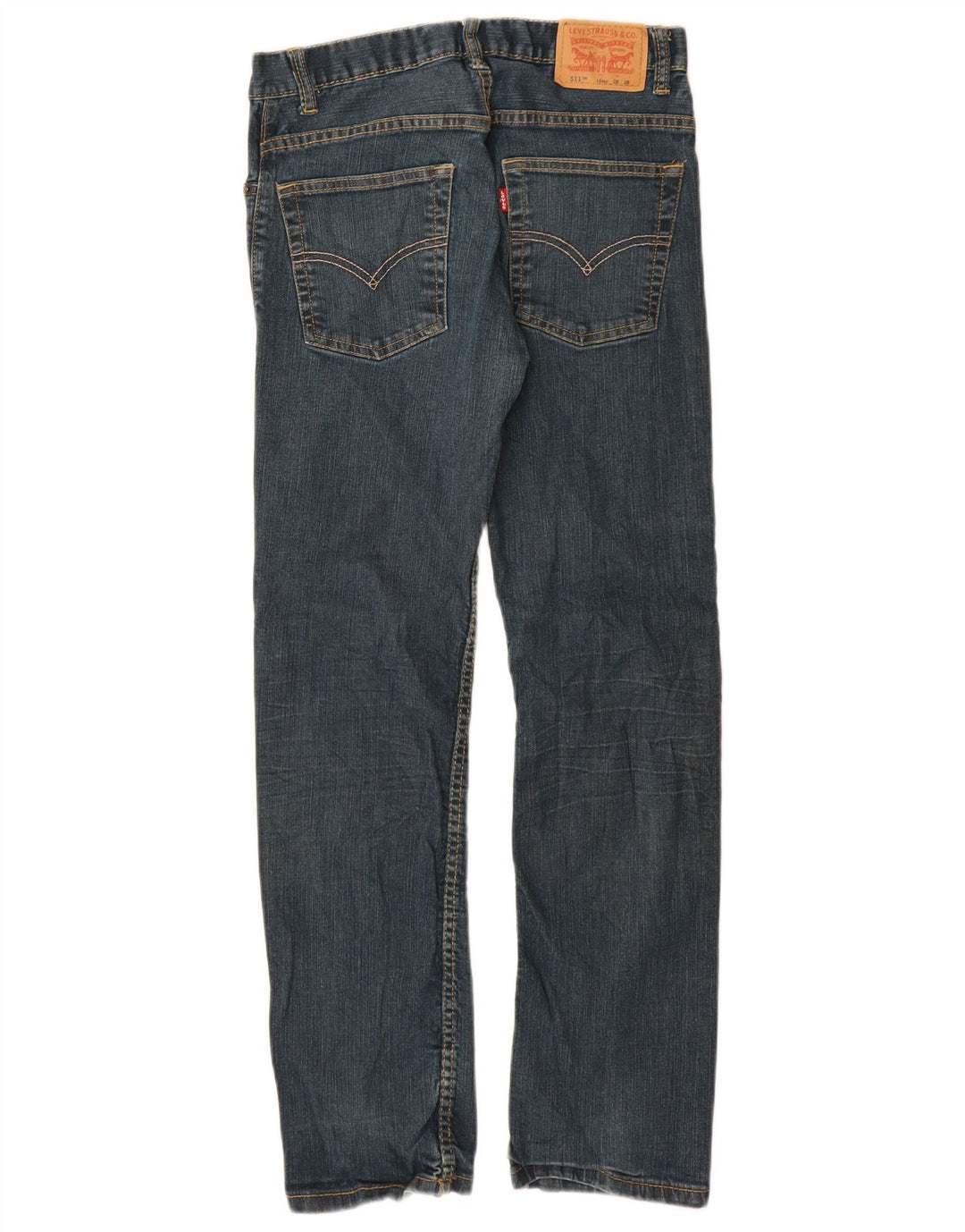 Levi's Ragazzi 511 Jeans Slim 15-16 anni W28 L28 Cotone Blu