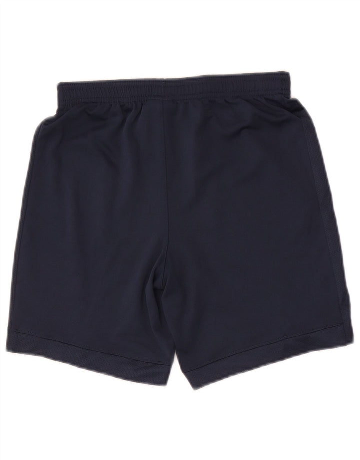 Pantaloncini sportivi Nike da ragazzo Dri Fit 10-11 anni medio blu navy poliestere