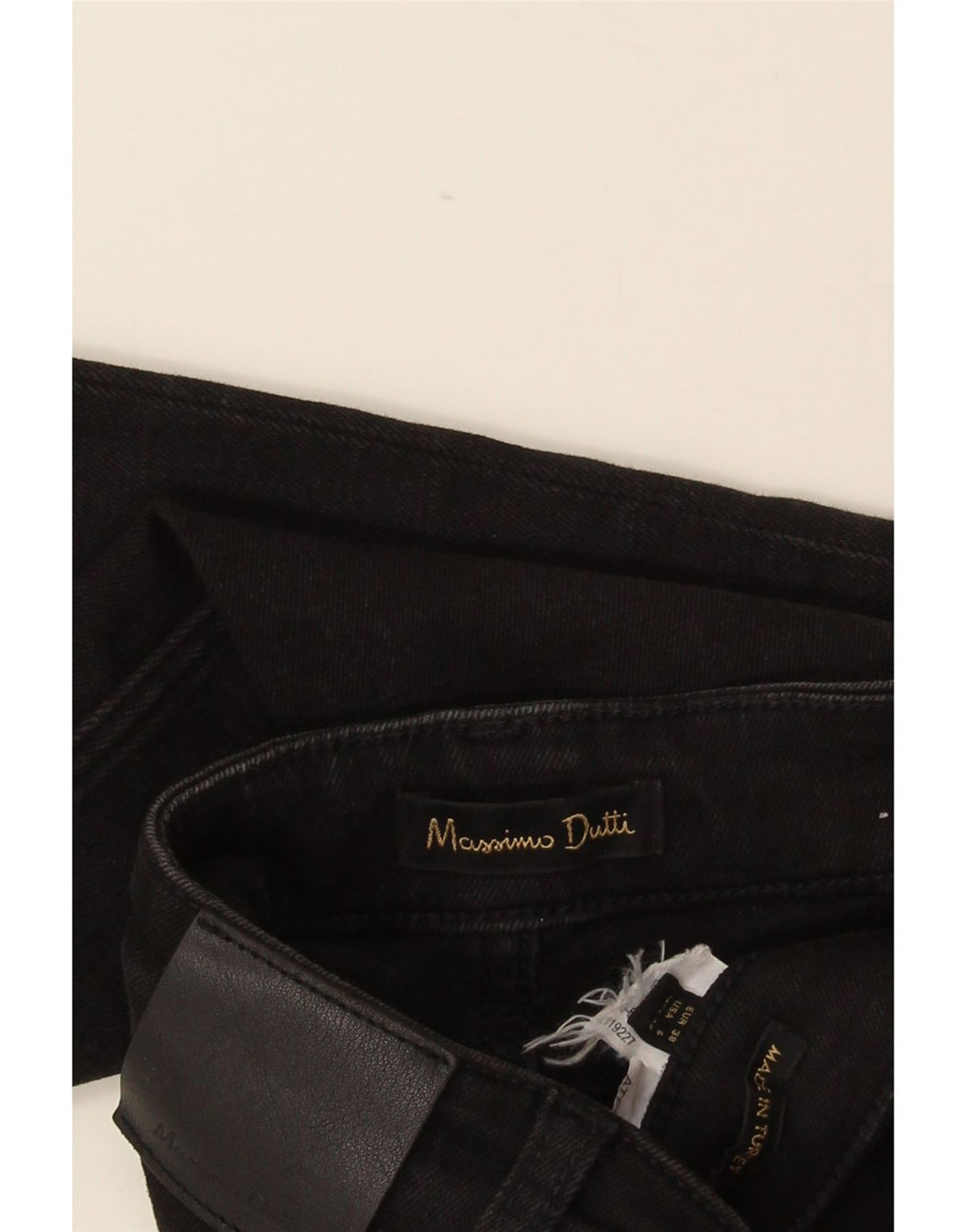 Jeans bootcut da donna Massimo Dutti EU 38 Small W28 L32 Nero