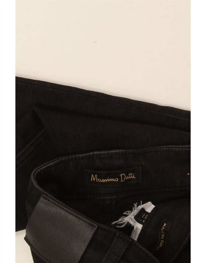Jeans bootcut da donna Massimo Dutti EU 38 Small W28 L32 Nero