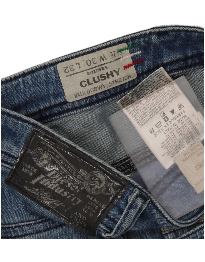 Jeans Clushy Slim da donna DIESEL W30 L29 cotone blu