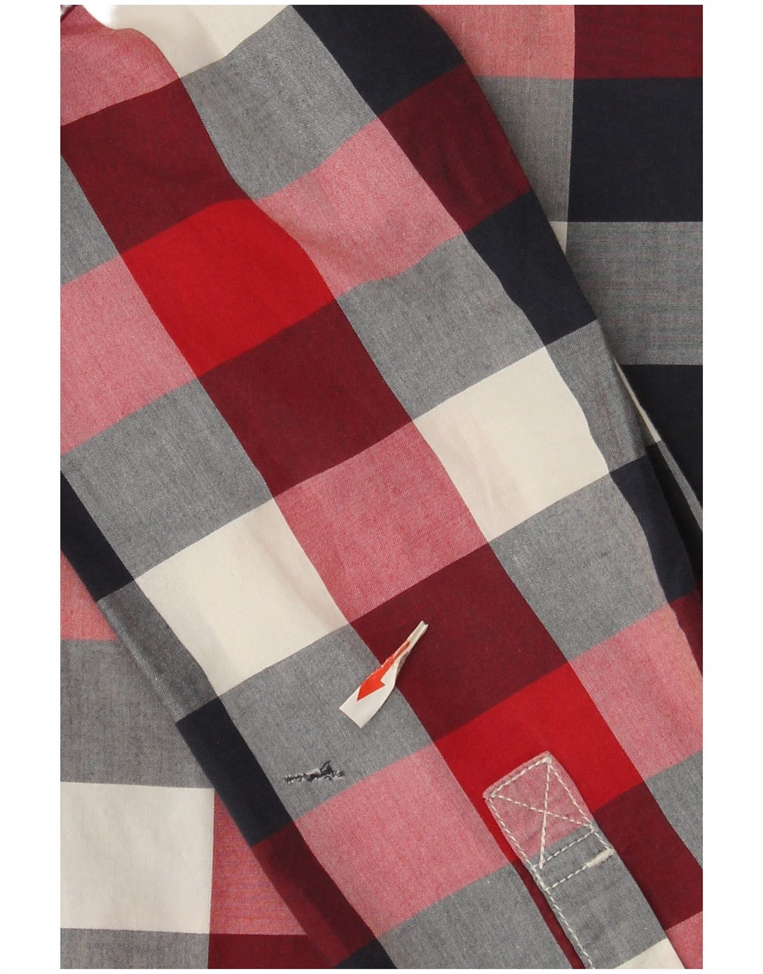 Camicia da uomo Tommy Hilfiger piccola in cotone a quadri multicolore